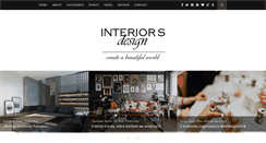 Desktop Screenshot of interiorsdesignblog.com